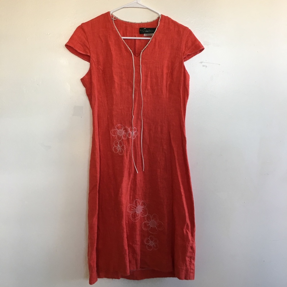 Harvé Benard by Benard Holtzmen 100% Linen Dress